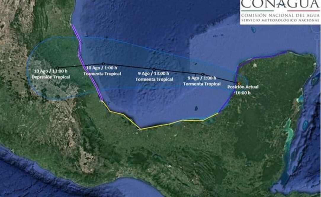 Foto: tomada de @conagua_clima