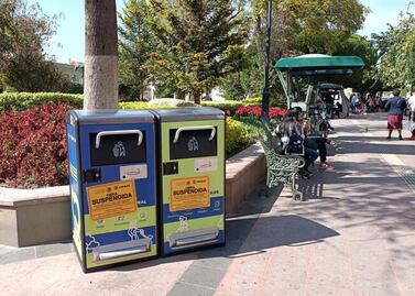 Nuevas papeleras del Centro Histórico "no cumplen con las normas de imagen y ubicación"