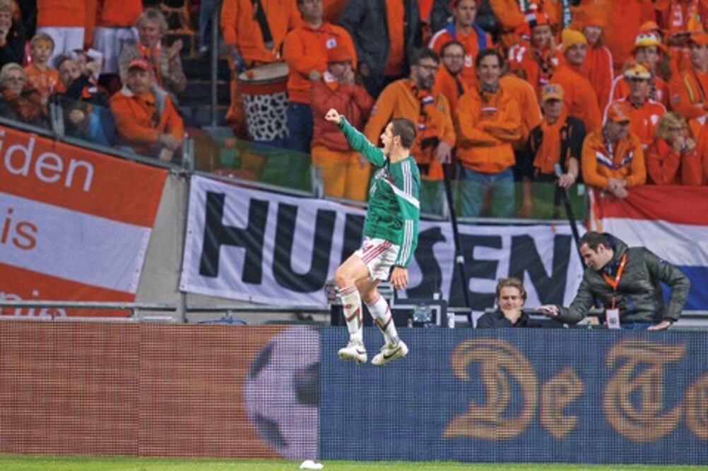 ‘Chicharito’ sigue como los grandes