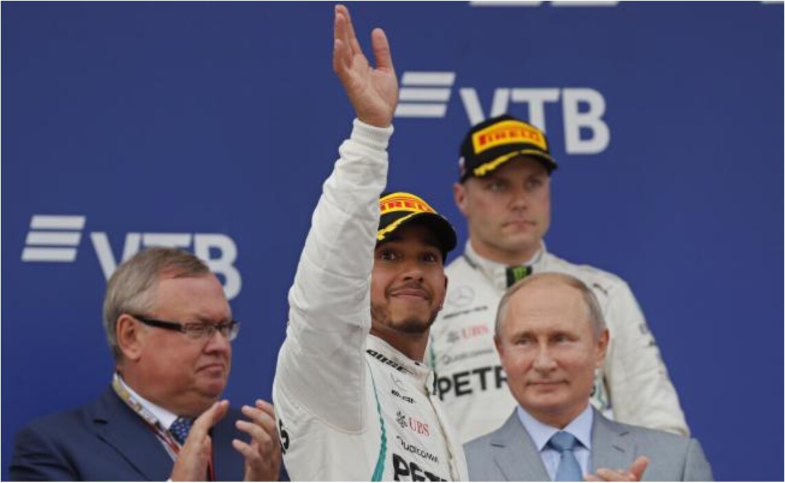 Hamilton se queda con el GP de Rusia