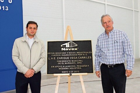 Inauguran conjunto industrial