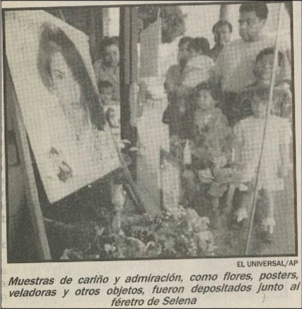 El día que murió Selena Quintanilla