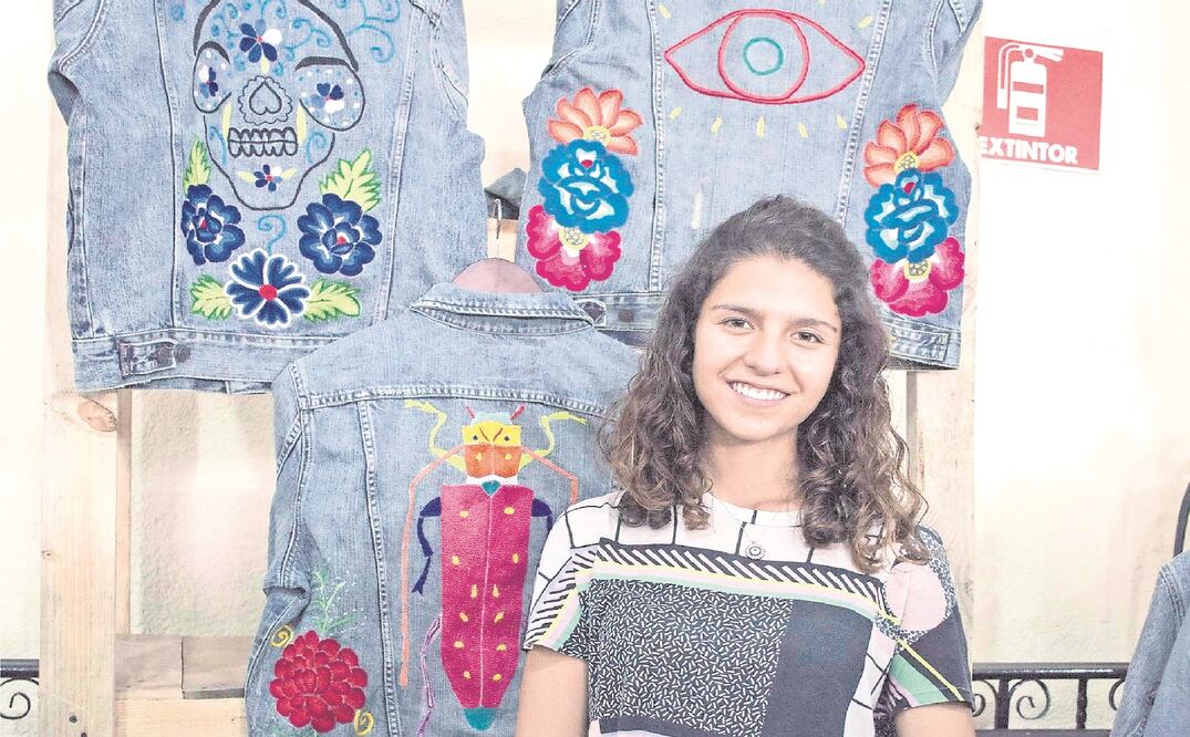 Los diseños son los que las artesanas suelen usar para sus trajes típicos. Fotos: Mitzi Olvera