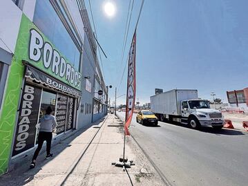 Obras en Paseo 5 de Febrero beneficiarán a comerciantes, aseguran