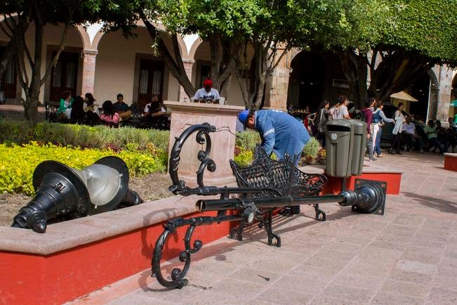 Buscan mejorar la iluminación en Centro Histórico