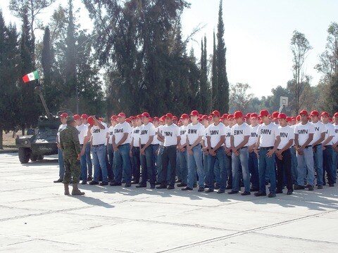 Inician actividades en servicio militar
