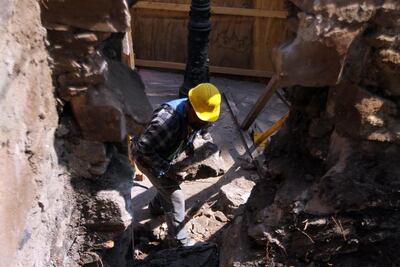 Arreglo de Muro de Cañonazo con 50% de avance