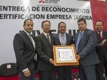 Mitsubishi recibe certificación 