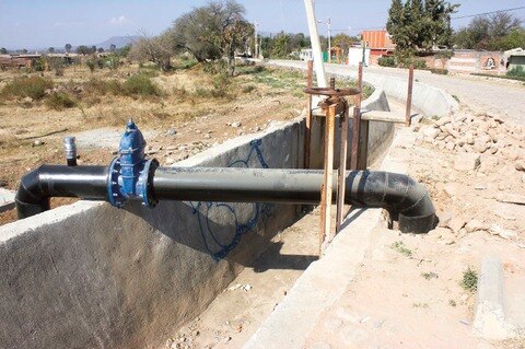 Garantizan agua en Los Nogales