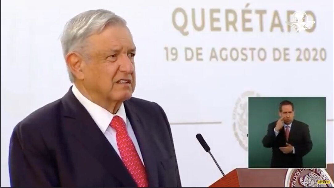 Frena AMLO cuestionamientos de reporteros a gobernador de Querétaro
