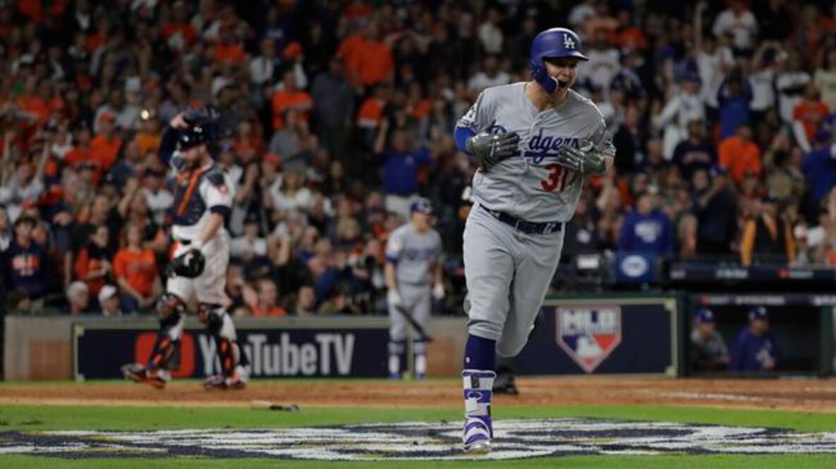 Joc Pederson selló el triunfo de lo Dodgers con su bambinazo (Foto: AP/ David J. Phillip)