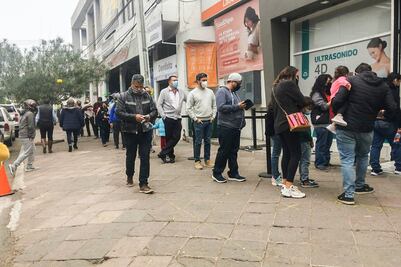 Abarrotan lugares para hacerse la prueba Covid