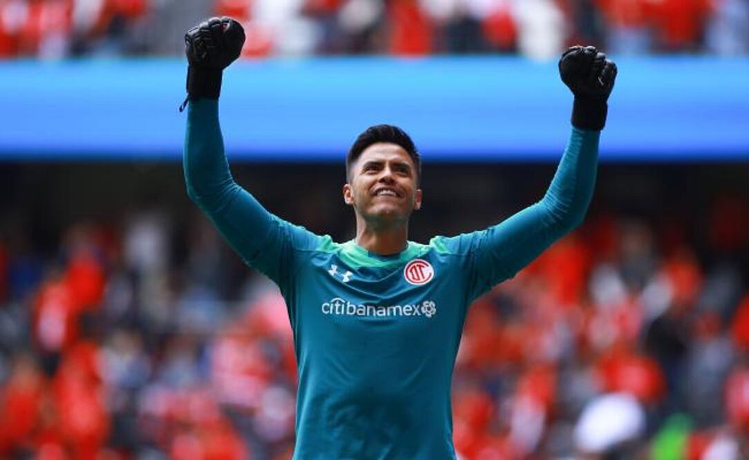 Alfredo Talavera disfrutando de la victoria ante el Morelia / Foto: Nemesio Diez