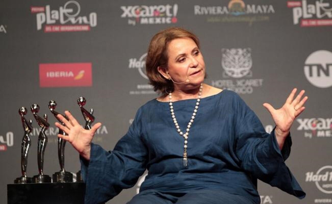 Adriana Barraza, indignada. Foto: EFE