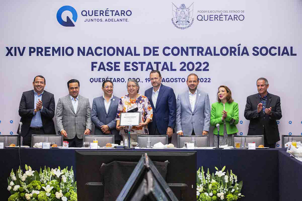 Celebran premiación de Contraloría Social