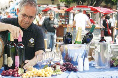 Festival del Queso y Vino, en el Jardín Guerrero