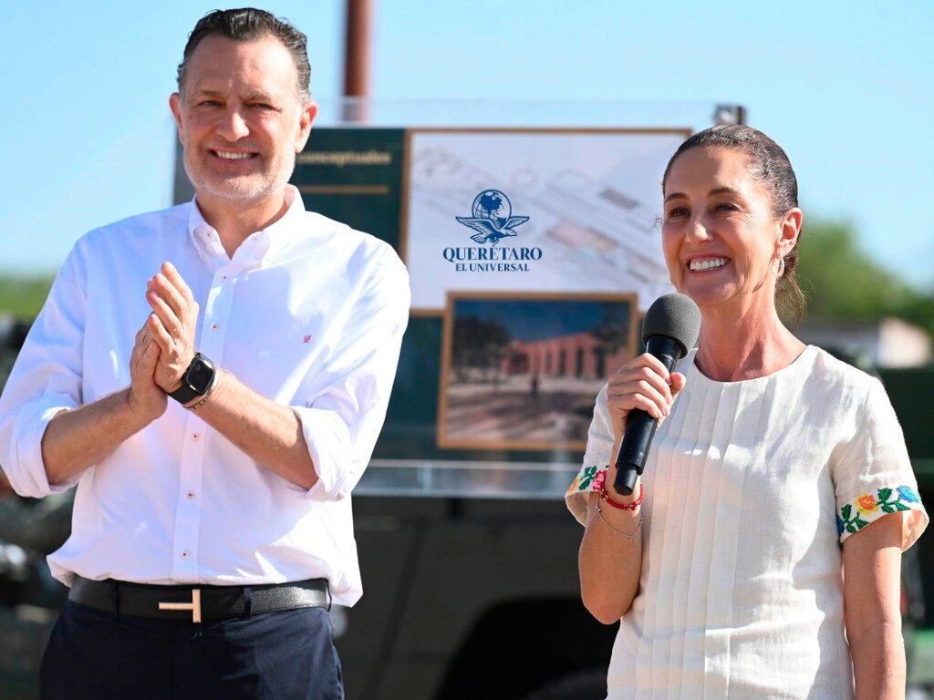 Claudia Sheinbaum destaca la colaboración de Mauricio Kuri
