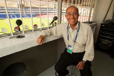 Álvaro Rico, autoridad de la radio y el futbol