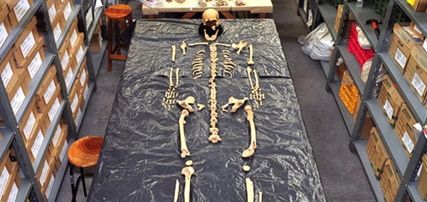 Descubren restos humanos en la zona arqueológica de Tancama