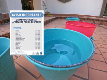 Estas son las colonias de Querétaro que se quedan sin agua por el desfogue de la presa Zimapán