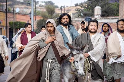 Graban Viacrucis de La Cañada; participantes esperan que la Pasión de Cristo este 2022 sea presencial