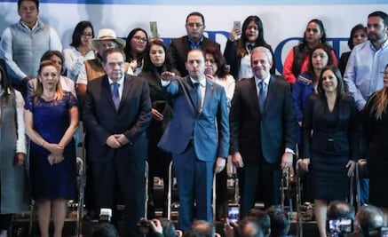 Marko Cortés toma protesta como nuevo presidente del PAN