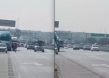 Arrollan a mujer en la carretera 57; ella se lanzó a los autos