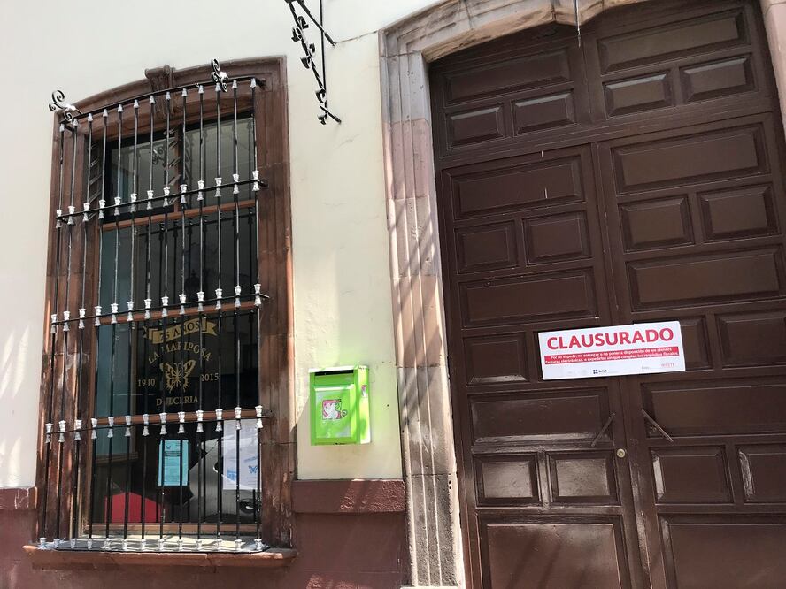 La Mariposa y Las Monjas, clausuradas