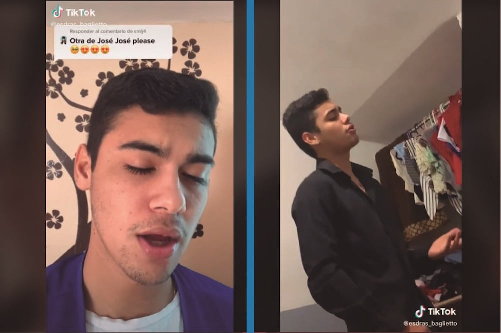 Joven sorprende en TikTok por cantar como José José
