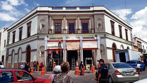 Eugenio Derbez  filma en Centro Histórico 