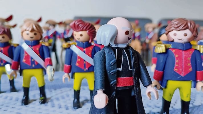 La exposición temporal Querétaro en la Historia, Animada con Playmobil llega al MUSAH