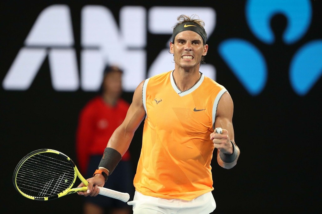 Rafa Nadal llora tras alcanzar la final del Australia Open