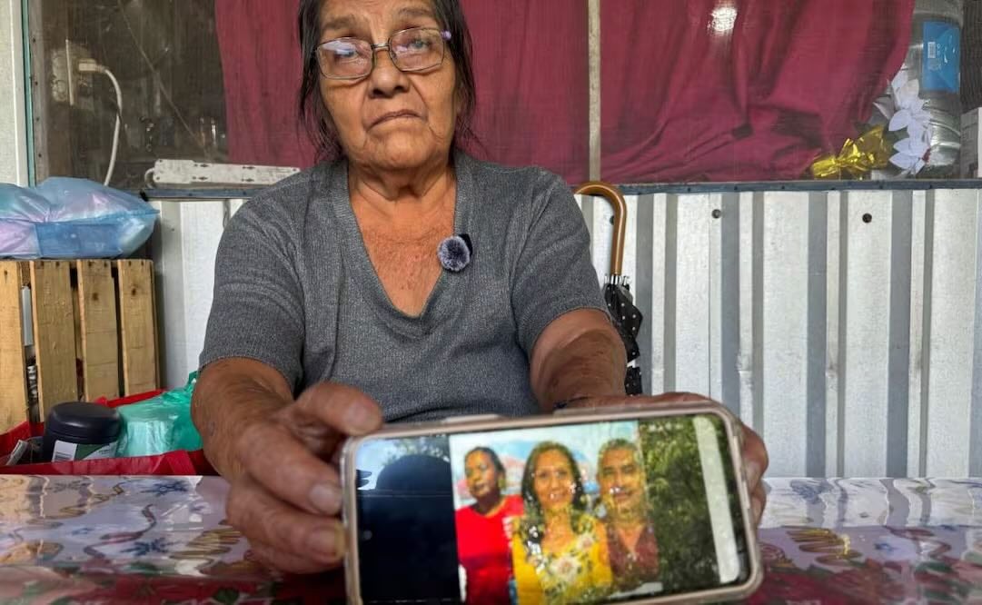 Accidente del Tren Interoceánico deja a Doña Jovita sin dos hijas y un yerno (29/12/2025). Foto: Cortesía