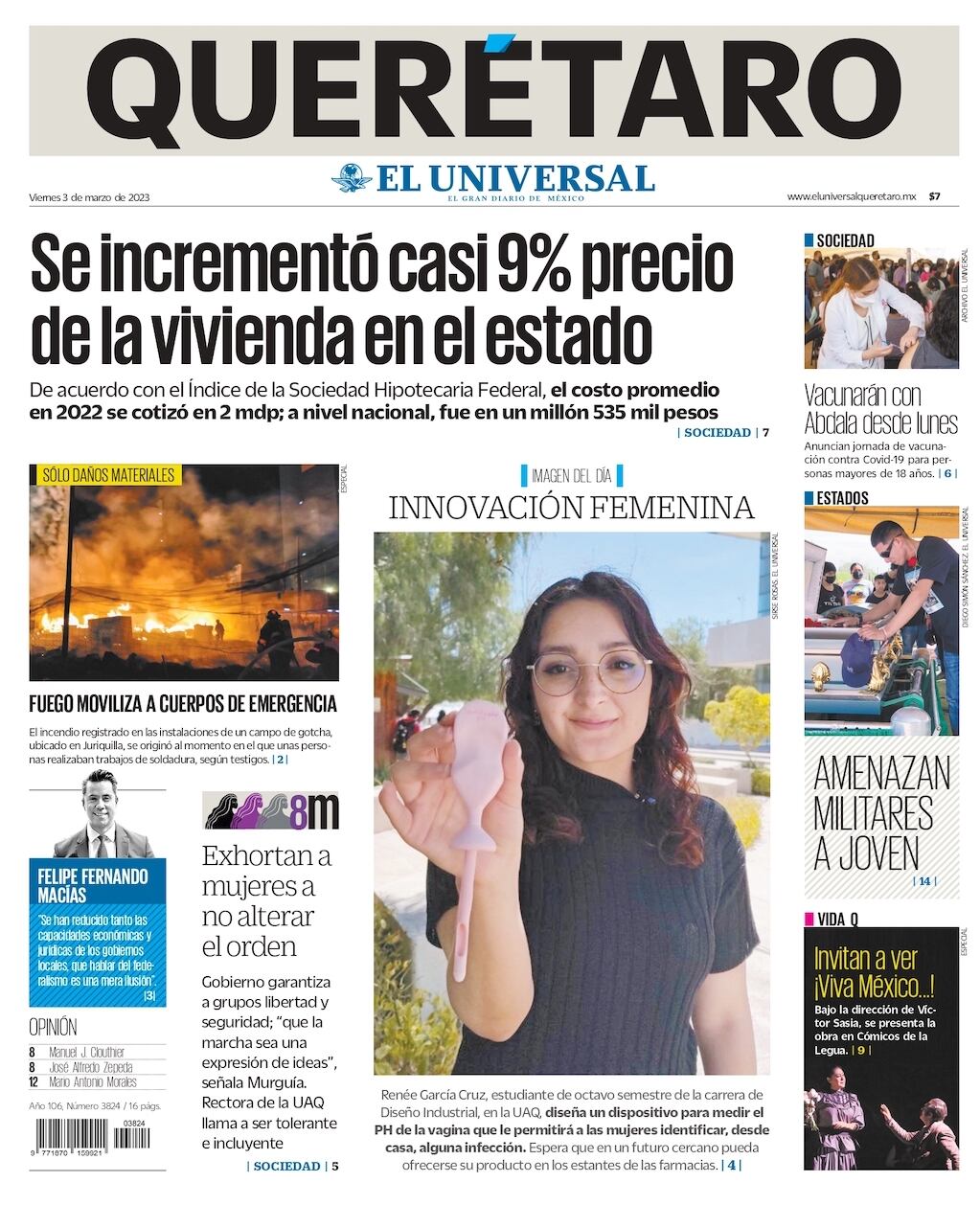 Portada 02 de marzo de 2023