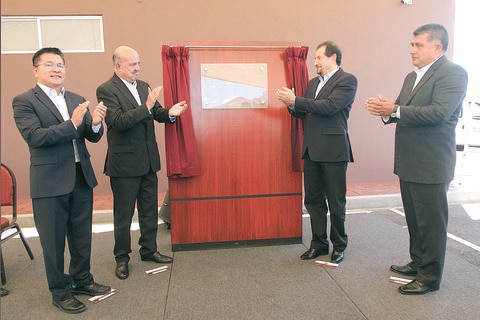 Inaugura gobernador López Portillo Tribunal de Tolimán