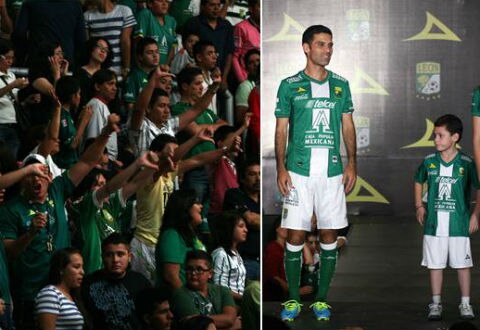 Abuchean nueva playera del León