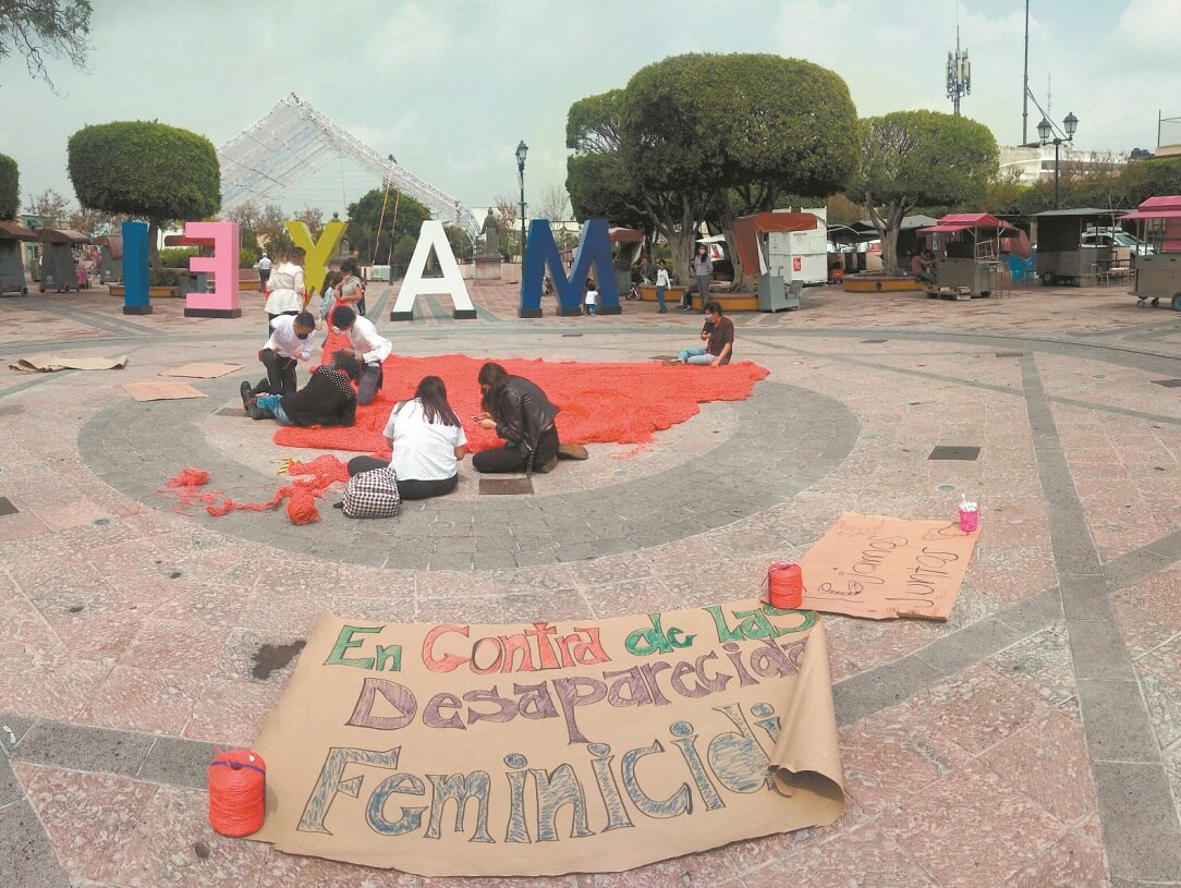 Invitan a tejer, la Mancha Roja seguirá creciendo