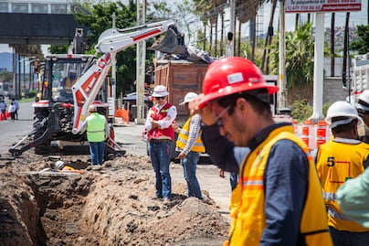 Mauricio Kuri advierte que habrá molestias a causa de las obras en avenida 5 de Febrero