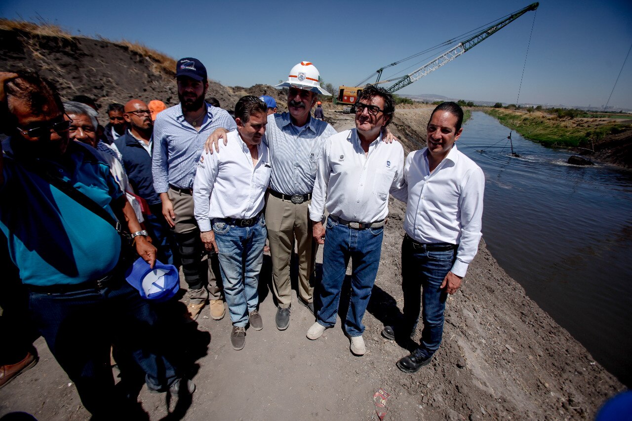 A río Querétaro, 160 mdp en obras