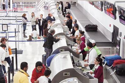 Crece 23% flujo de pasajeros en el aeropuerto