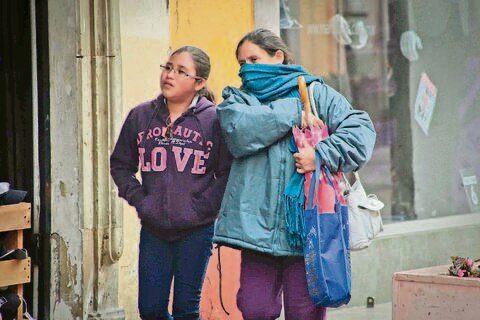 Esperan temperaturas bajas