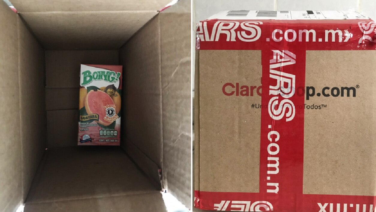 Sears enmieda error de envío; entregó un boing en lugar de un Iphone