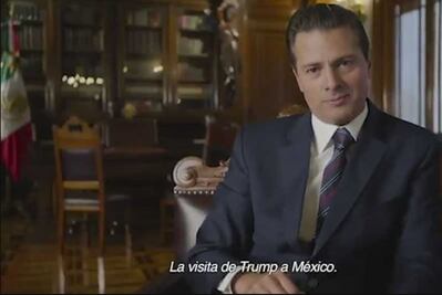 Visita de Trump cuando era candidato fue apresurada, acepta Peña Nieto