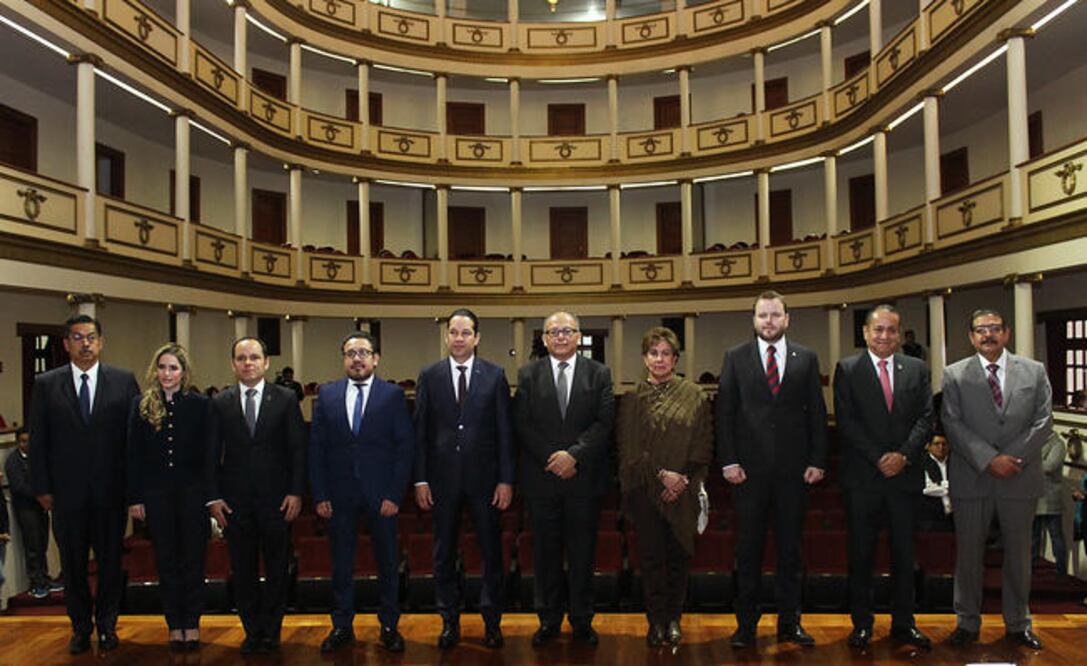 En el Teatro de la República, autoridades informan que participarán más de 4 mil artistas y todos los eventos serán gratuitos (CÉSAR GÓMEZ. EL UNIVERSAL)