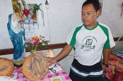 Aparece supuesta imagen de Virgen de Guadalupe