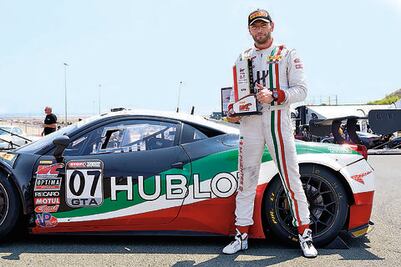 Fuentes, tercero en World Challenge