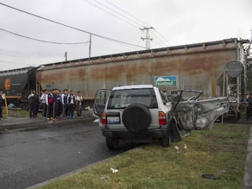 Arrolla tren a trabajadoras de salud 