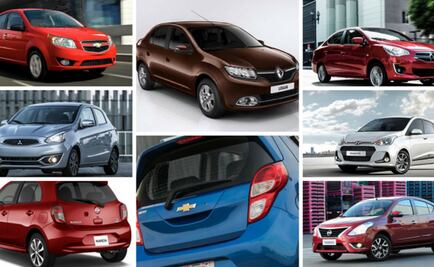 Los 10 autos más baratos de México en 2018