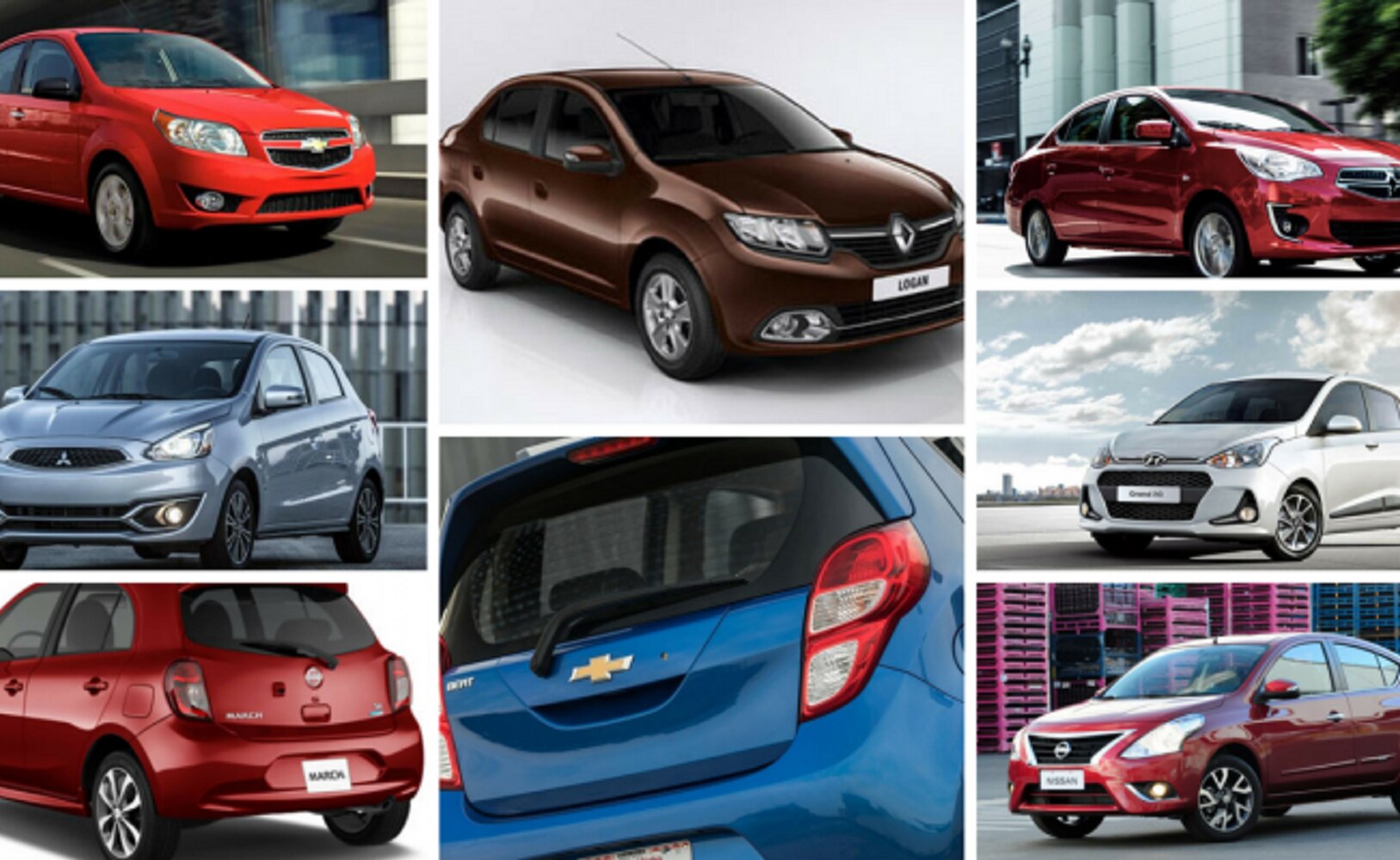 Los 10 autos más baratos de México en 2018