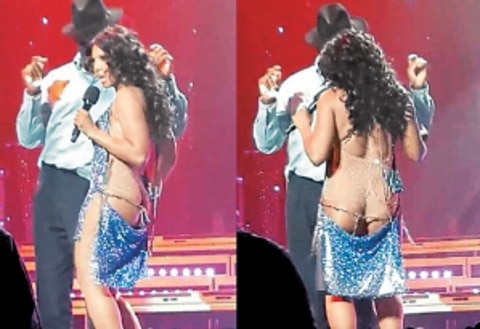 Braxton habla de su trasero al descubierto